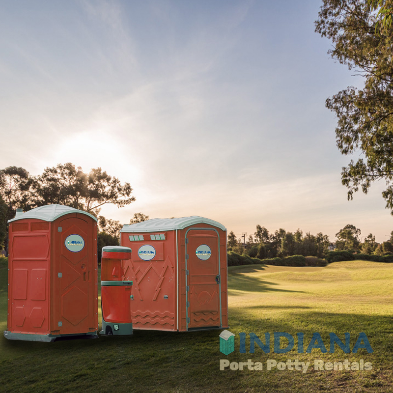 portable toilets and showers